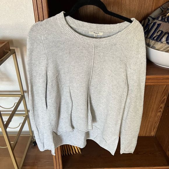 Madewell Sweaters - MADEWELL 1937 GREY SWEATER
